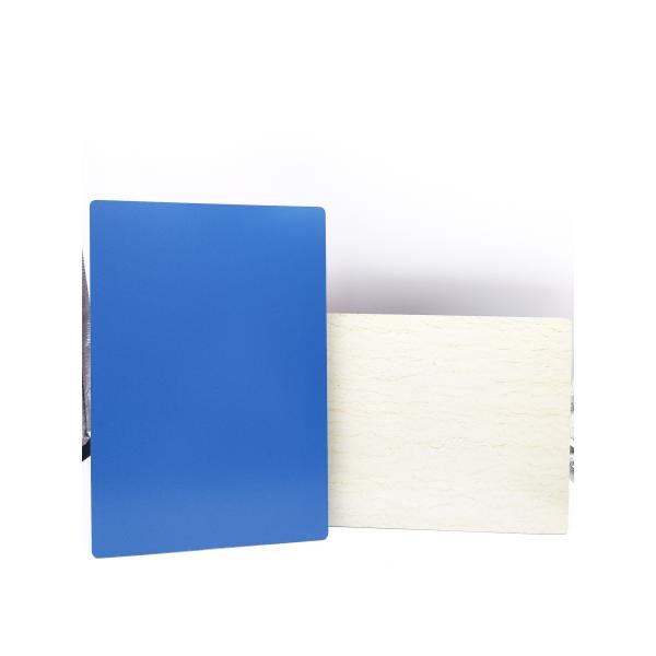 Quality PVDF Coating  Exterior Aluminium Composite Panel , Stone Grain ACP Panel Sheet for sale