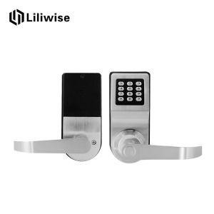 Classical Electronic Door Lock With Remote Control , Card Code Combination Door