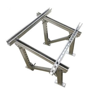 Durable PV Bracket for Solar Panel Frame with AL6005-T5 SUS304 Material and