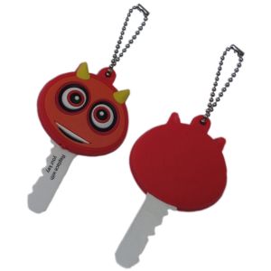 Wholesale 40mm Height PMS Color Custom Pvc Keychain 2D 3D Waterproof from china suppliers