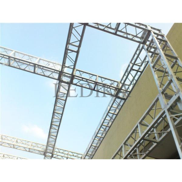 Colorful Screw Aluminum Square Truss 250x250mm 3kg Per Meter ISO9001