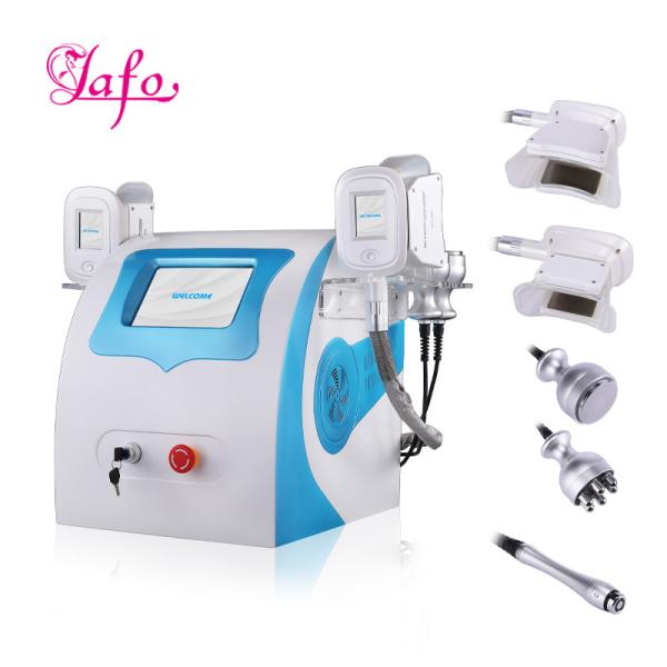 LF-216A High quality Double cryo handles Cryo cavitation rf Fat loss slimming machine for salon use