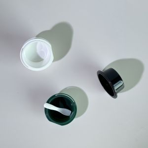 25ml PP Disposable Cosmetic Cups with Aluminum Foil Lids