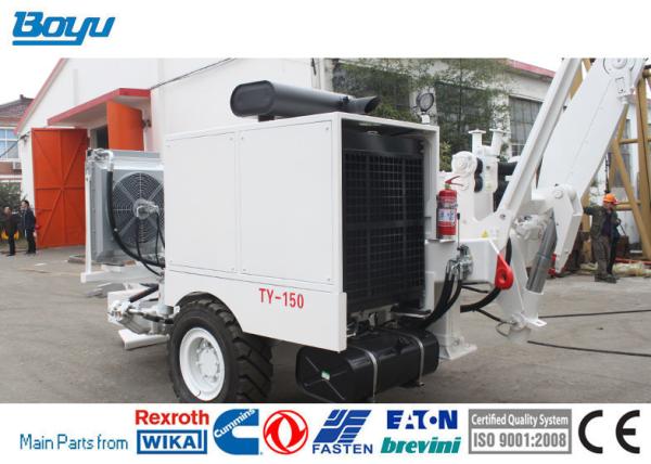 Quality Power Line Stringing Equipment Puller Machine Max Continuous Tractive Speed 5 km/h for sale
