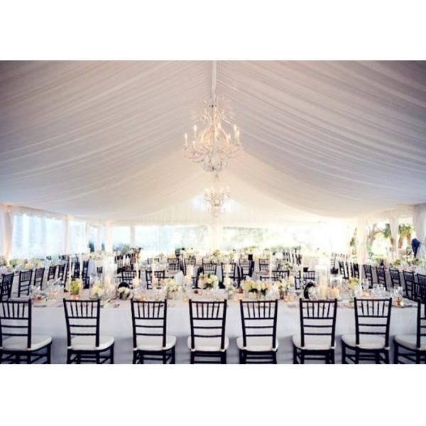 Deluxe Aluminum Structure Wedding / Church Party Tent , Peg And Pole Tent