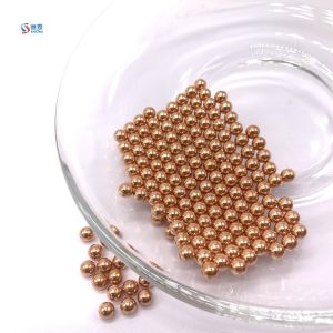 China 4.5mm steel ball with copper plated on sale