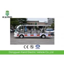 China 14 Seater New Energy Mini Pure Electric City Sightseeing Bus Wiht Security for sale