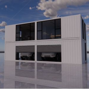 Customizable Flat Package Prefabricated House with Modern Design Style and