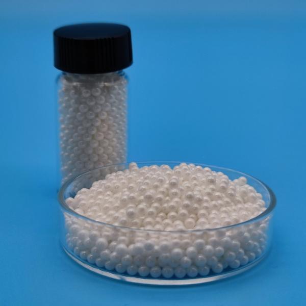 Customizable ZrO2 65% Sandblasting Ceramic Beads Wear Resistant