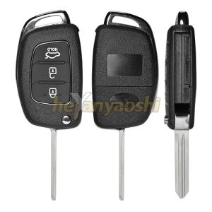 Wholesale Hyundai 3Buttons Smart Key Shell with Emergency Key Insert from china suppliers