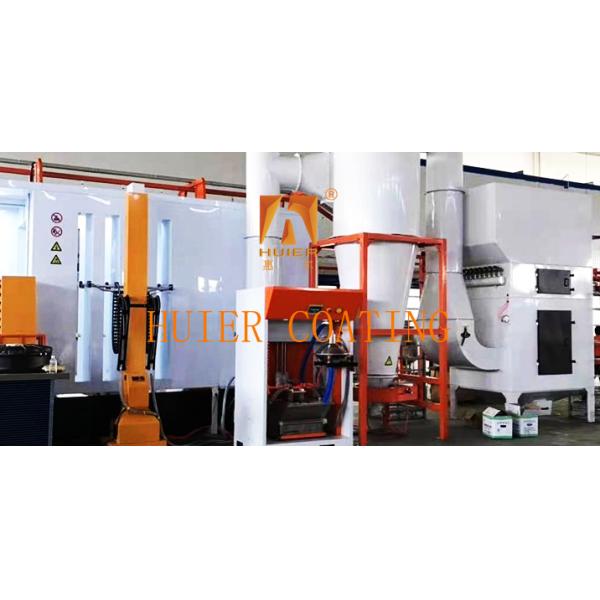 Fire Extinguishing Explosion Suppression Device Electrostatic Powder Coating Line for Safe Operation