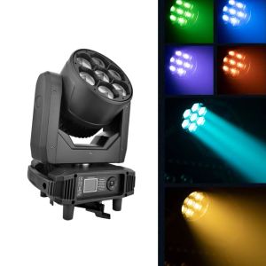 Buy cheap 7X40W Rgbw 4In1 Led Zoom Wash Moving Head Light Stage Disco Zoom Moving Head from wholesalers