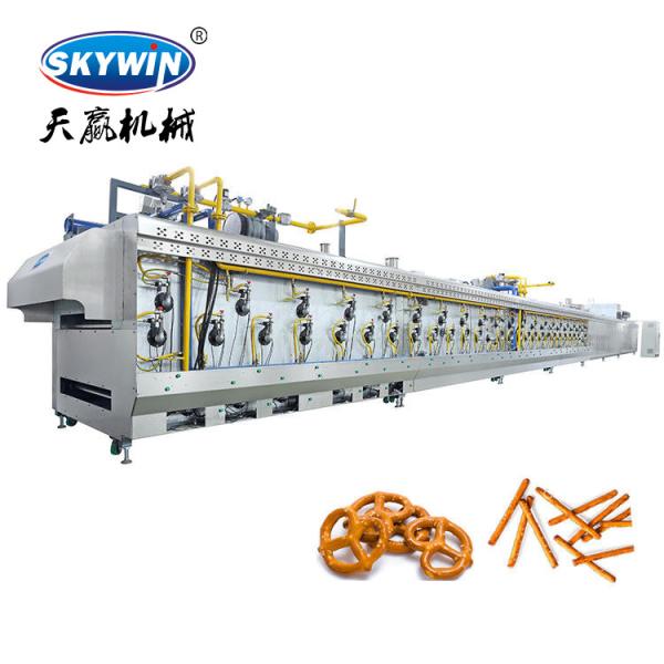 Quality Pretzel Milk Finger Stick Cookies Biscuit Production Line 1200mm Width for sale