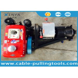 Power Construction Cable Winch Puller With Water Cooled Diesel Engine
