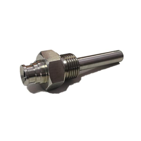 Stainless Steel Fitting SS304 Dive Tube With A Track At The Upper Part Bsp Thread