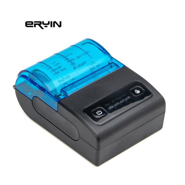 40mm Maximum Roll Diameter 2inch Mobile Wireless Thermal Barcode Invoice Ticket