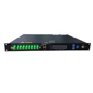 Network Catv EDFA Optical Amplifier 1550nm 8 Ports 18dbm SC APC 1U