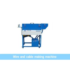 PLC Control 50Hz Copper Wire Cable Making Machine With PE Material