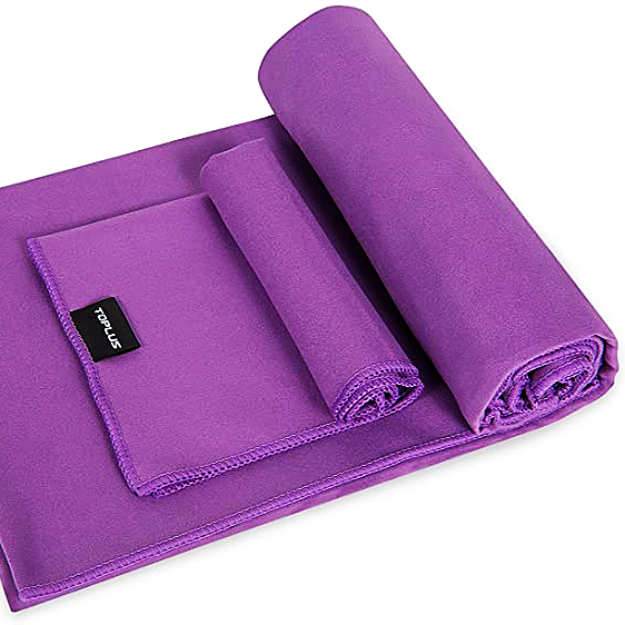 Non Slip 2 In1 320gsm 68''X24'' Yoga Microfiber Towel