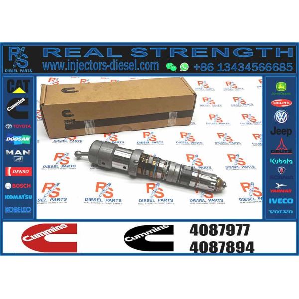 4087977 New Construction Machinery Fuel Injector QSK23 for CUMMINS Diesel Engine with Part 4928346 4928349 4010025 4087894 4928348