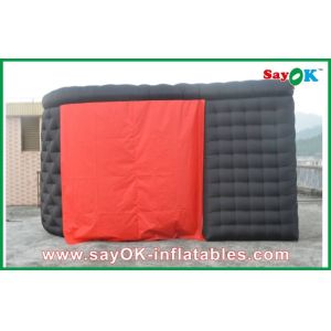 Inflatable Tents For Nightclub Parties Black Ourdoor Inflatable Air Tent 210D