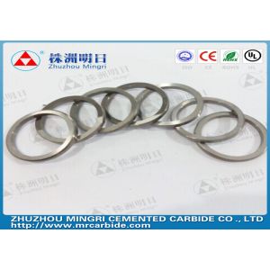 China Cemented Tungsten carbide rings ground or sandblasting YN6 on sale