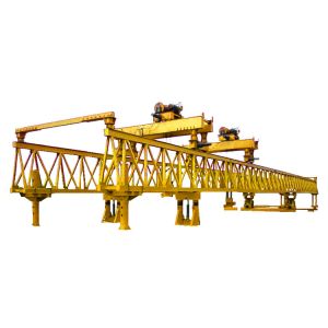 100 Ton Beam Launcher Machine Double Truss Bridge Erection