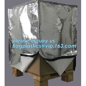Reflective Bubble Foil Blanket for pallet cover, Thermal insulated pallet cover