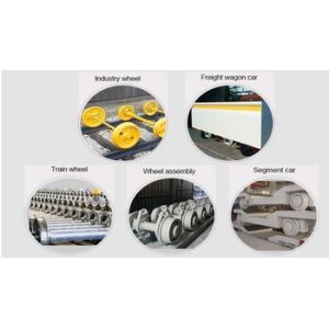 Iron Forging Railway Wheel Customized For Freight Wagon