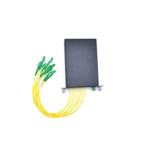 UNIFIBER 1x8 PLC Splitter LGX Module LC/APC Connectors For CATV FTTx PON