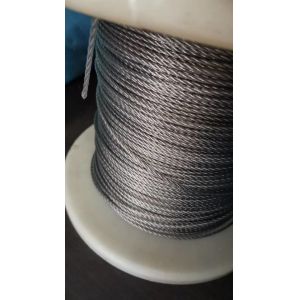 End Cover Aluminium Part Window Invisible Grille For Nylon Steel Wire Rope