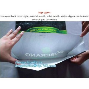 kraft paper laminated pp woven bag packing charcoal for barbecue,Resealable Poly