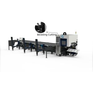 China QH-GZ Zero-tailing Laser Tube Cutting Machine Beveling Cutting on sale