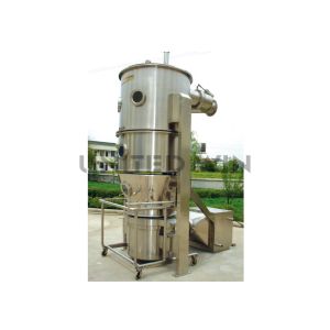 Turbojet Micro Fluid Bed Granulator Coater For Powder Granule Pellet 500kg Batch