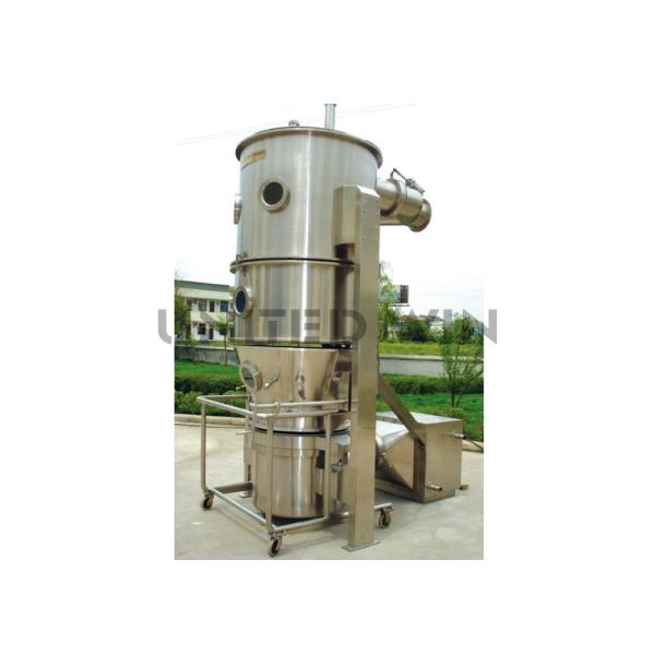 Turbojet Micro Fluid Bed Granulator Coater For Powder Granule Pellet 500kg Batch