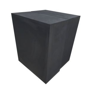 Graphite blocks with high density for melting metal