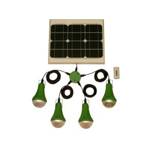Global Sunrise 6W 6V Solar Panel Led Light Kit 11Hrs To 30Hrs Working Time