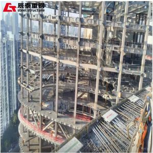 Prefabricated Steel Structure Office Building Lightweight For Industrial /