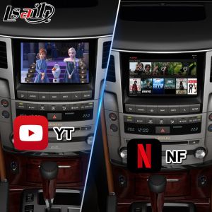 Lsailt Android Video Interface for 2012-2015 Lexus LX570 with GPS Navigation