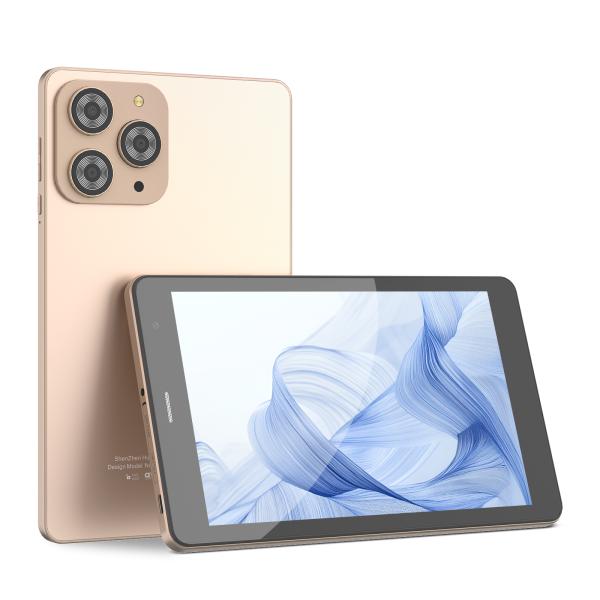 Quality C idea 8 inch Wifi Tablet with 8+512GB Storage Quad Core Processor 800x1280 IPS Touchscreen golden CM817 Pro for sale