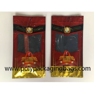 Gravure Printing Resealable Tobacco Pouch With Humidifying System