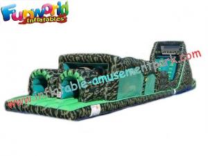Wholesale OEM Kids Blow Up Commercial Durable Giant Inflatable Obstacle Course Tunnel Games from china suppliers