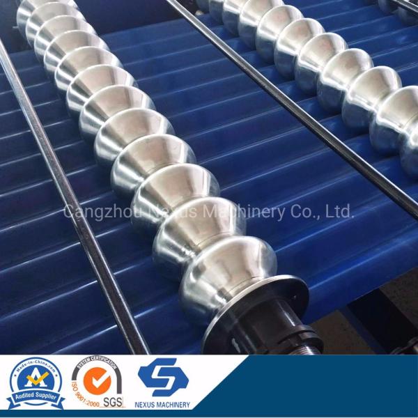 950 Corrugated Sheet Cold Roll Forming Machine Mini Corrugation Roof Sheeting Machinery