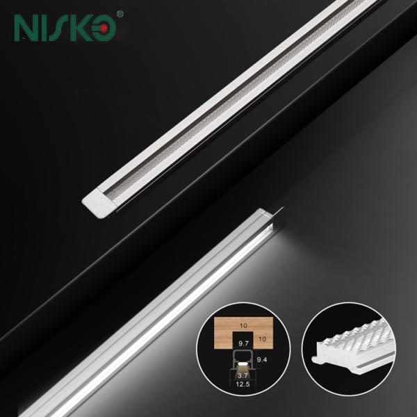 Mini Indoor LED Cabinets Light Strip Built-In Aluminum Profile Linear Closet