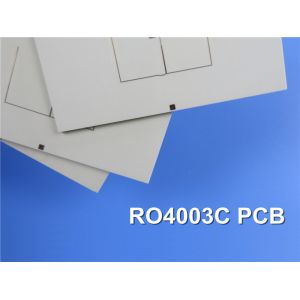 High Frequency 2 Layer Rigid PCB RO4003C Hydrocarbon Ceramic Laminates