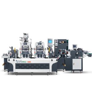 Wholesale Double Station Flatbed Hot Stamping And Die Cutting Machine High Precision Mdc-330 from china suppliers