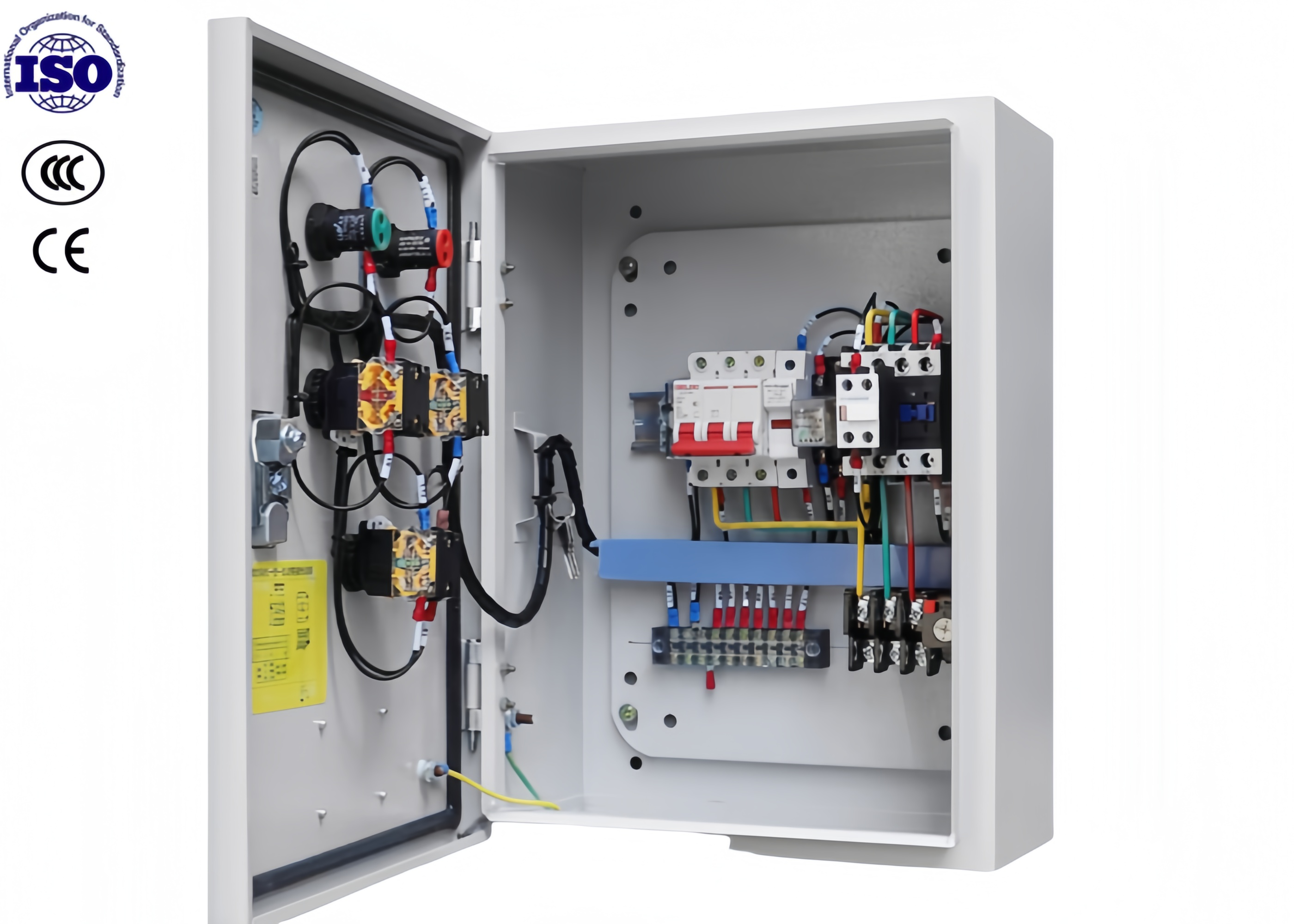Wholesale Electrical Emergency Power Panel Low Voltege Motor &amp; Fire Control Cabinet Single Door from china suppliers
