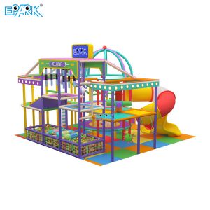 Toddler Plastic Jungle Playground for Kids Commercial Playground Equipment