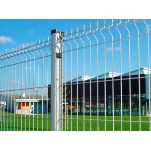 Pvc Coated Curved / Triangle Bending Brc Mesh Fencing