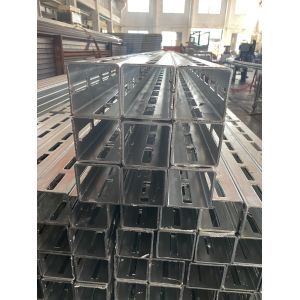 Modular Profile 120x100x4mm Electrical Galvanized Square Channel